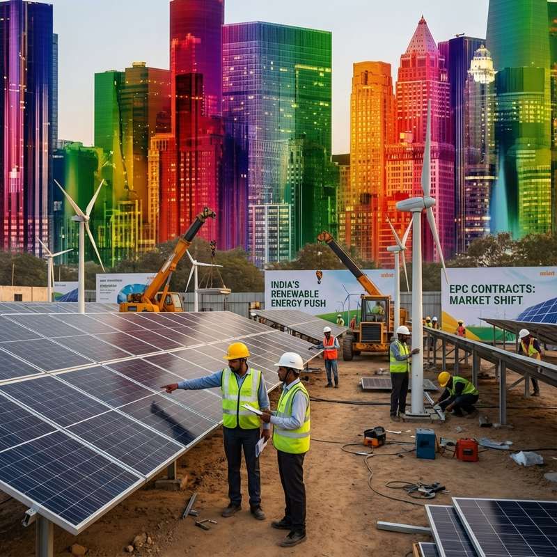 India's Renewable Energy Push: How EPC Contracts Signal a Shift in Market Sentiment
