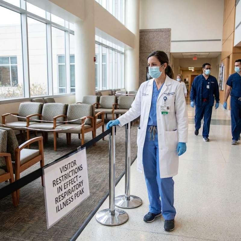 Visitor Restrictions in Hospitals: A Systemic Response to Respiratory Illness Peaks