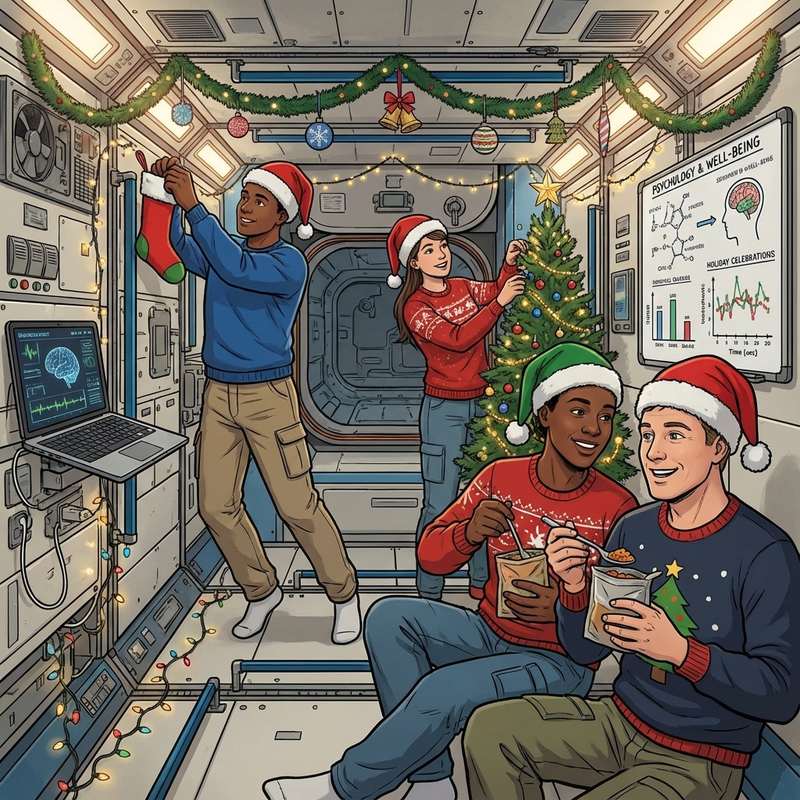 Maintaining Psychological Well-being: The Science of Holiday Celebrations in Space