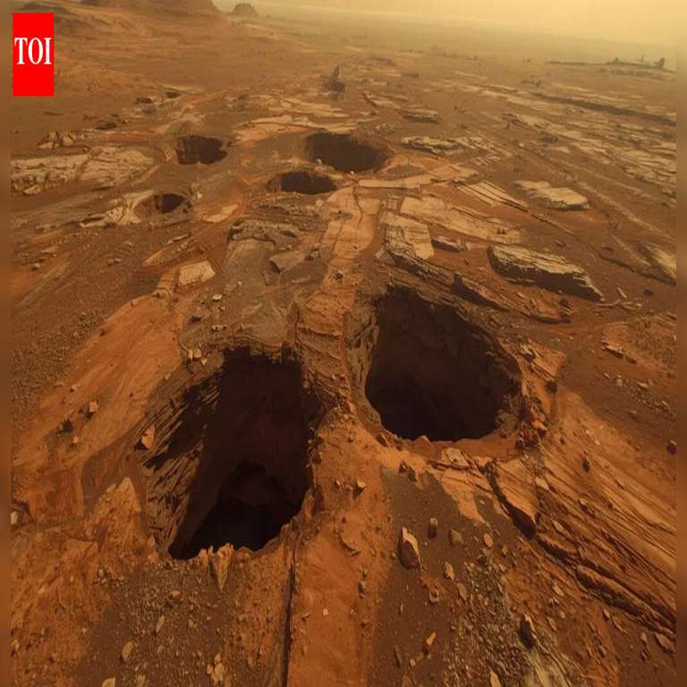 Unveiling Mars: The Discovery of Unusual Caves in Hebrus Valles
