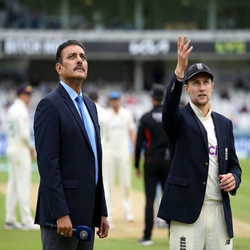 England Considers Ravi Shastri as Test Coach Amidst Ashes Debacle