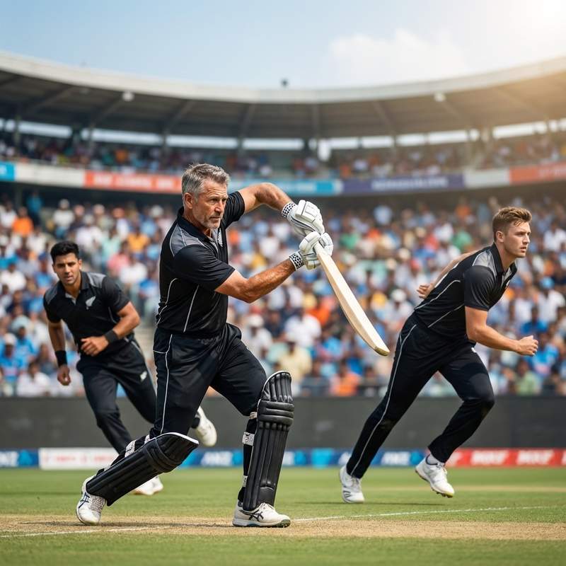 New Zealand Opts for Experience and Experimentation in India Tour Squads