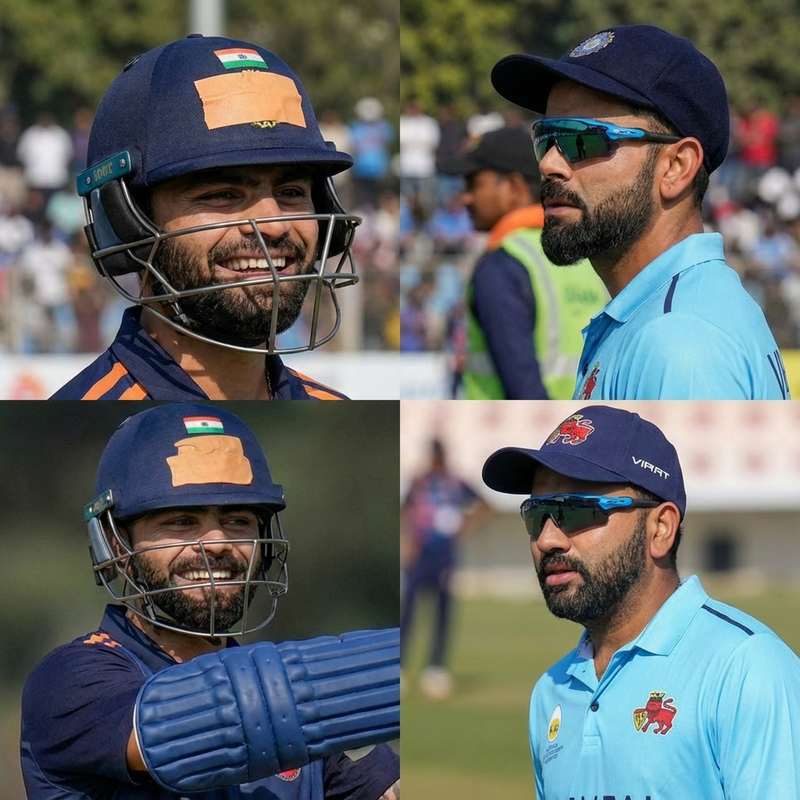 Rinku Singh's Timely Century and Kohli's Form Highlight Vijay Hazare Trophy