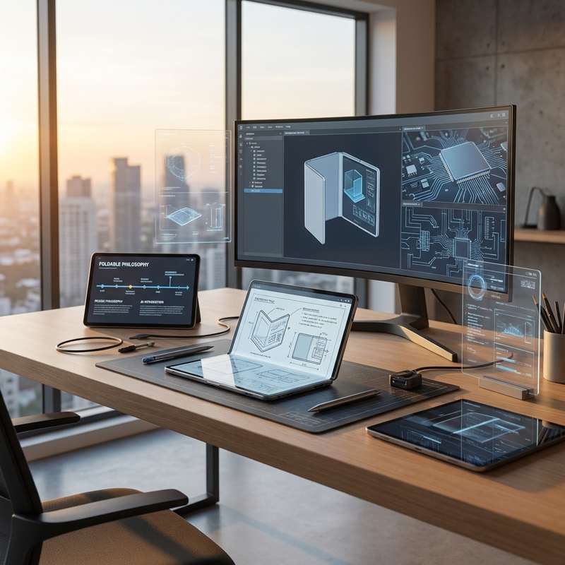 Apple's Foldable iPhone Design Hints at a Shift in Foldable Philosophy