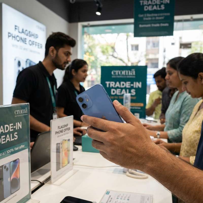 Croma's Discount Strategy: Making Flagship Smartphones Accessible Through Trade-ins